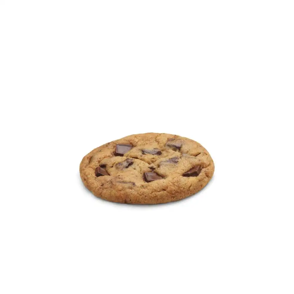 Wendy's Canada Chocolate Chunk Cookie – freshly baked soft chewy treat loaded with semi-sweet chocolate chunks, perfect bakery dessert on the menu for sweet cravings