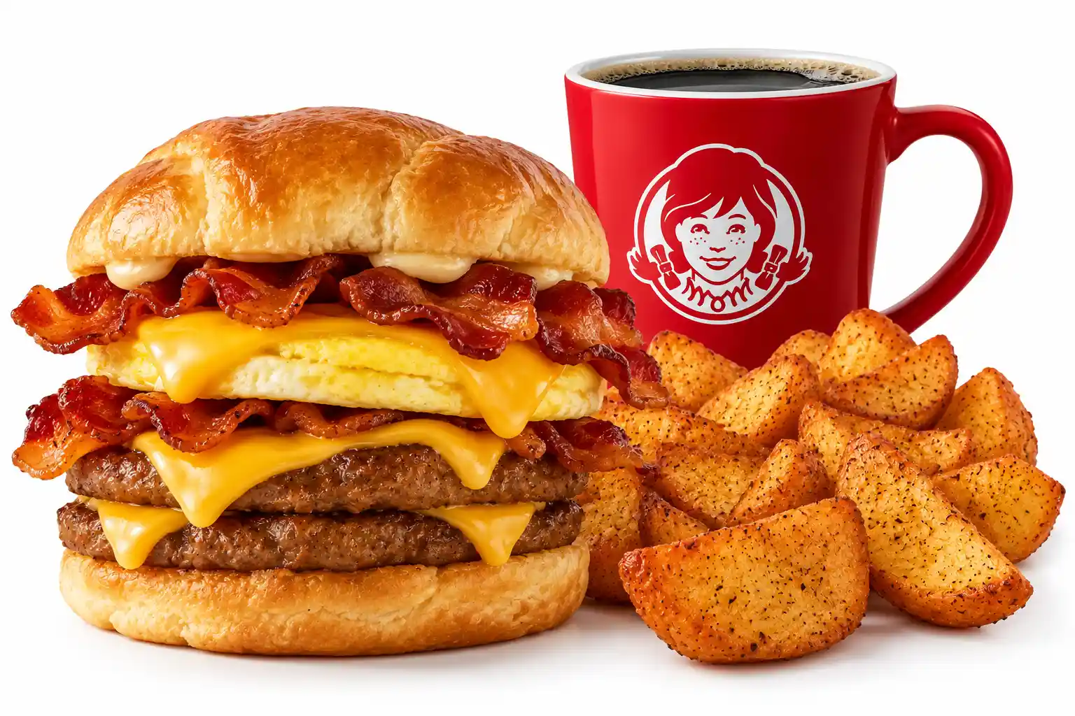 Breakfast Baconator Combo