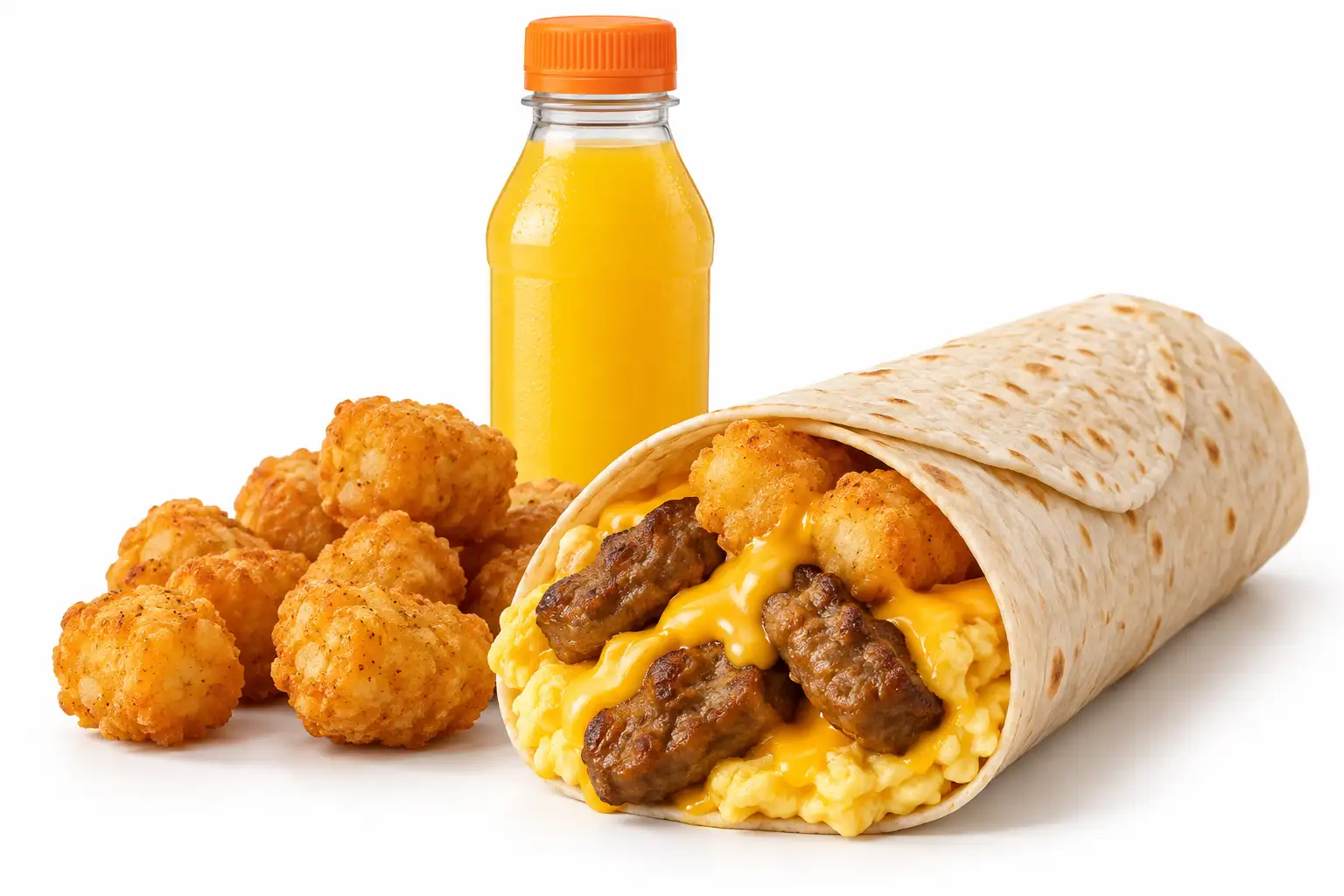 Sausage Breakfast Wrap Combo